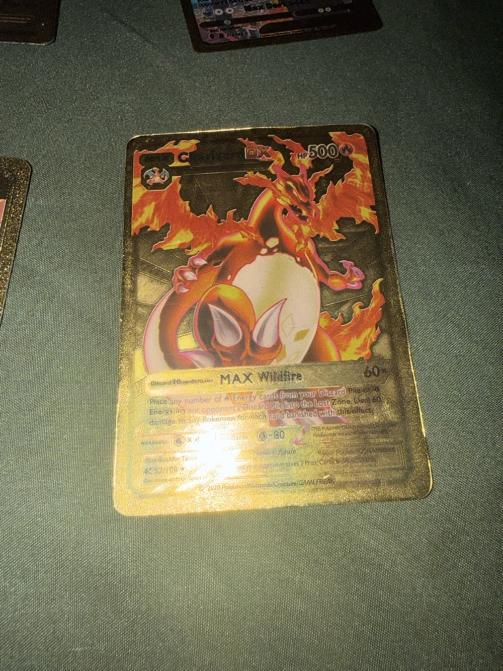 Pokemon EX Gold Foil Cards